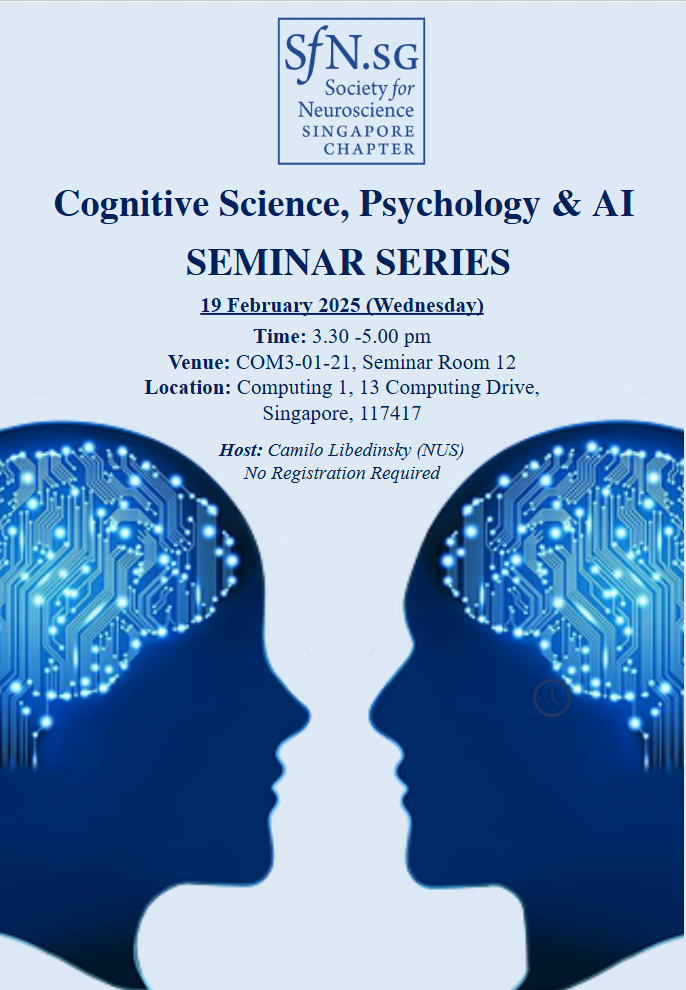 Cognitive Science, Psychology & AI Seminar Series (3) Society for